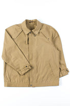 Tan Strappy Harrington Jacket