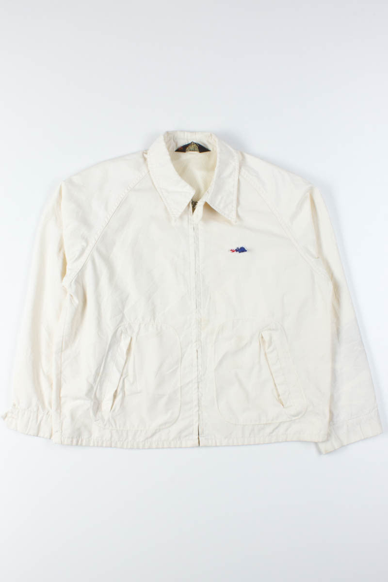 White Dragon Patch Lightweight Jacket