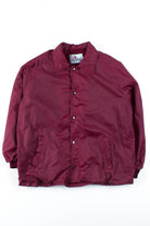 Burgundy Coach Jacket 1