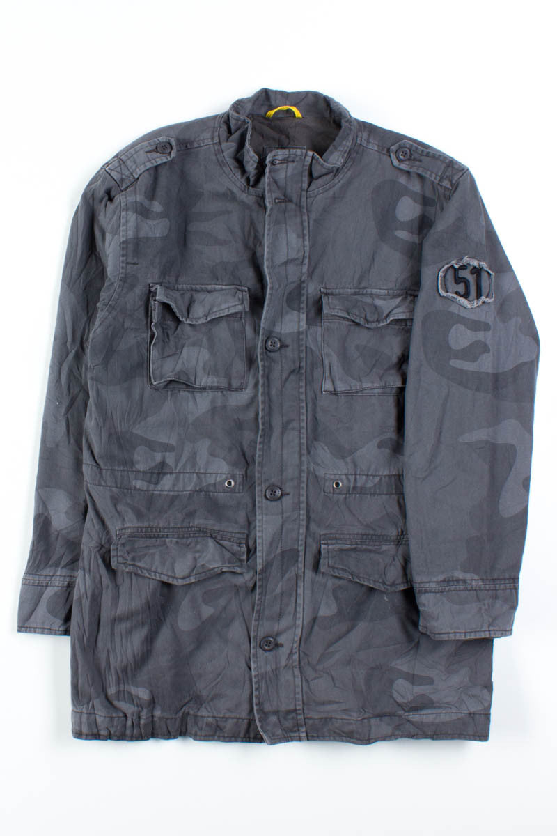 Grey Camouflage Jacket