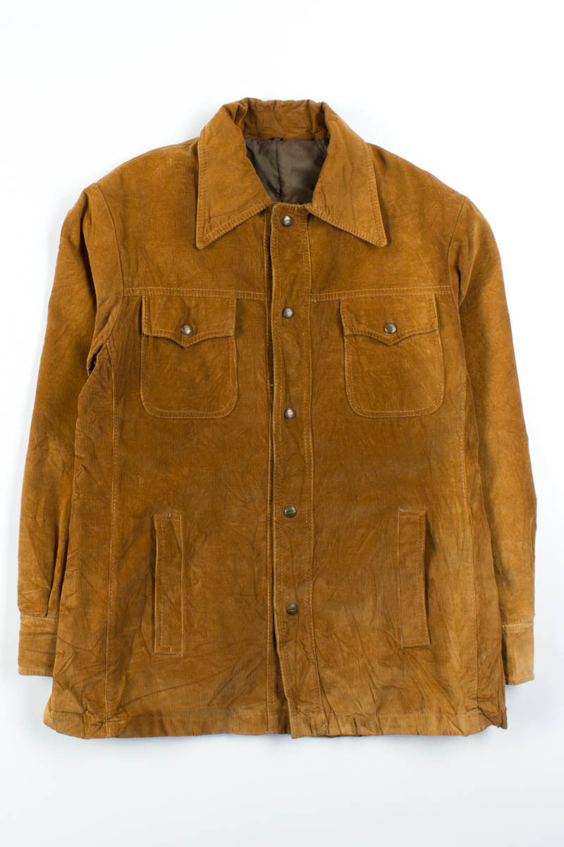 Brown Corduroy Field Jacket