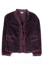 Purple Ruffled Jacket