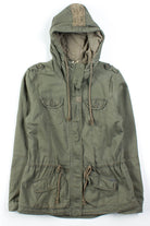 Olive Lace Anorak