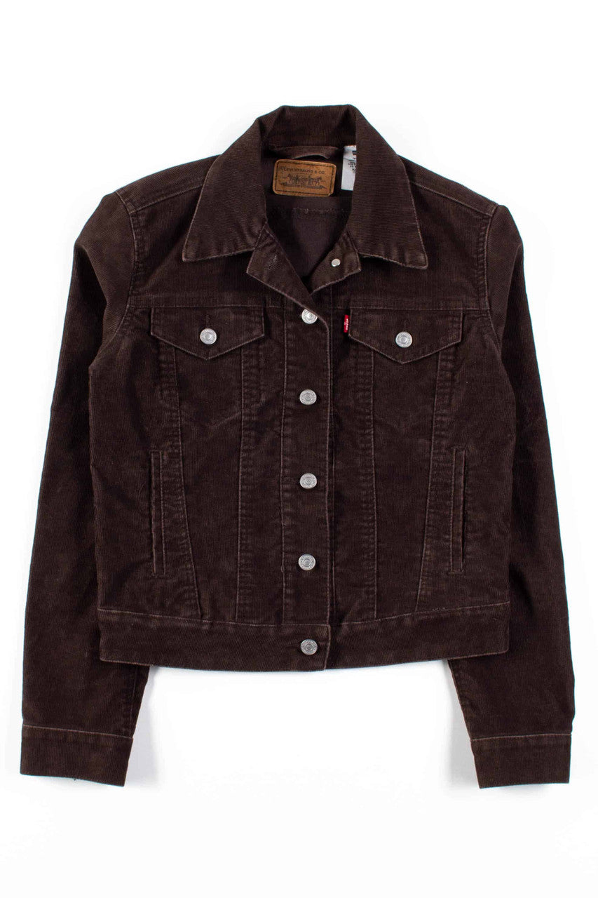 Brown Levi's Corduroy Jacket 1