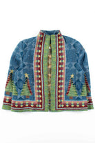 Metallic Christmas Trees Jacket