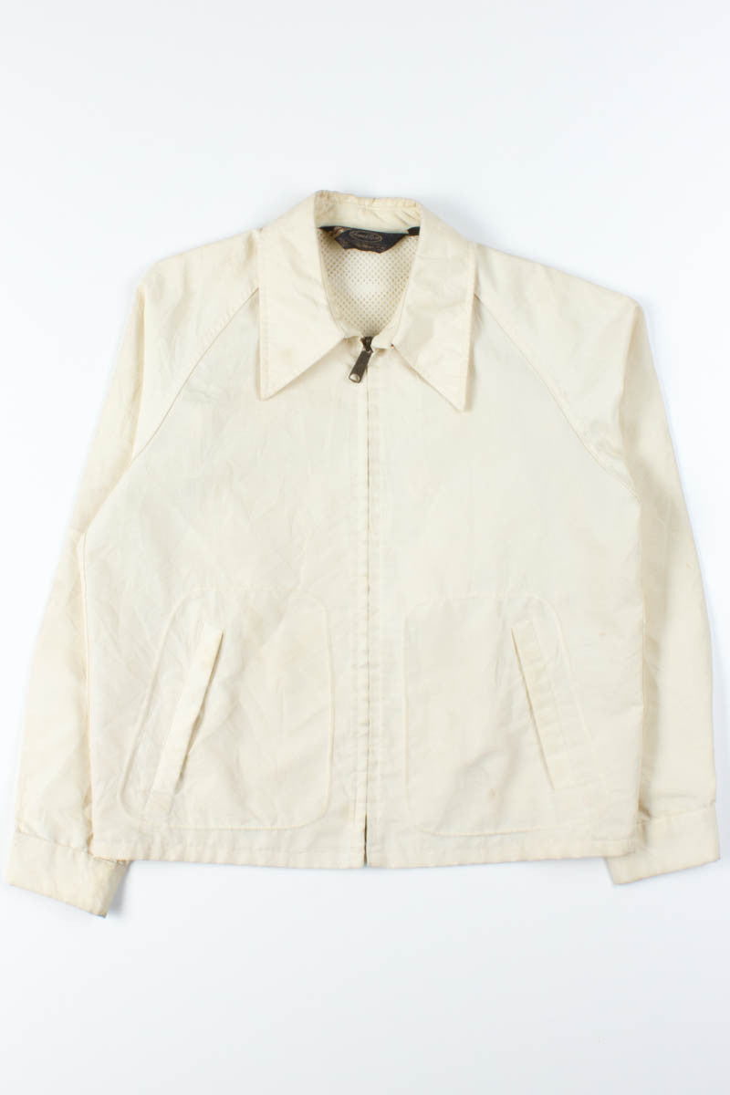 Vintage Banana Cream Spring Jacket