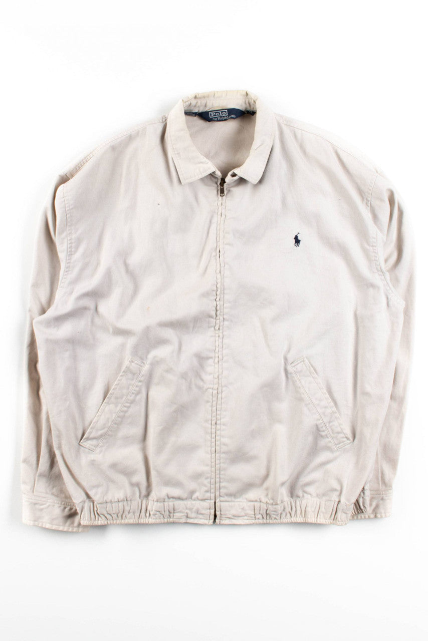 Beige Polo Jacket