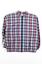 Navy & Red Plaid Jacket