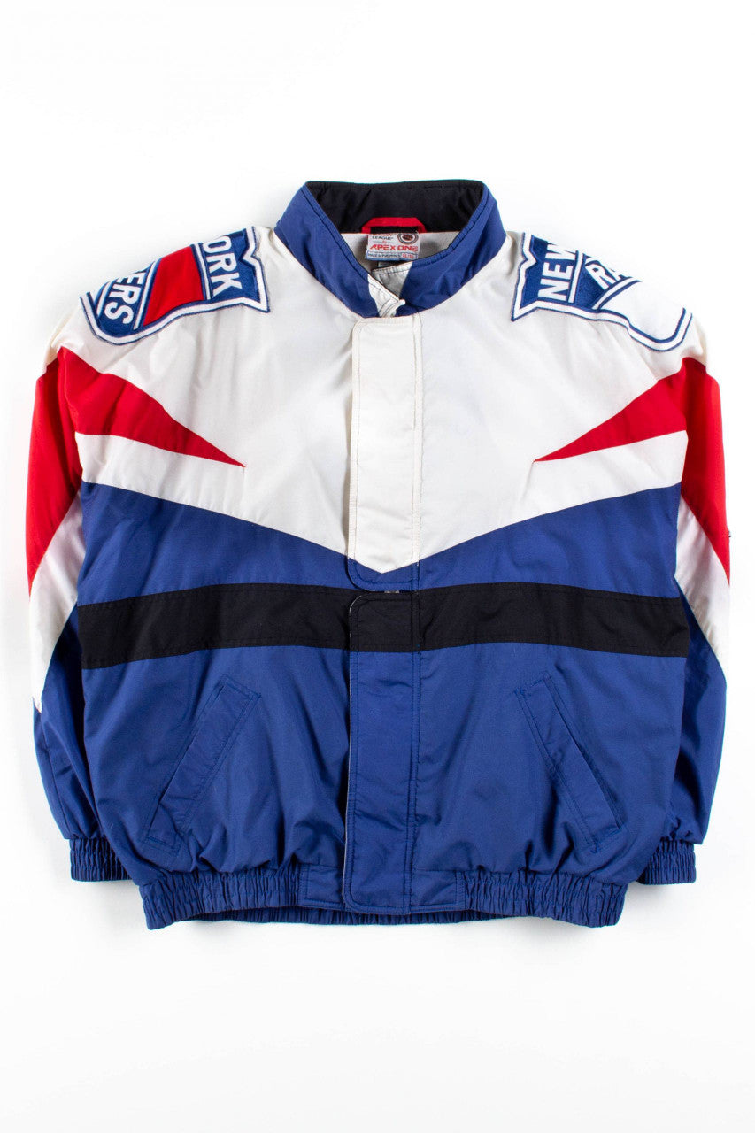 New York Rangers Button Up Jacket