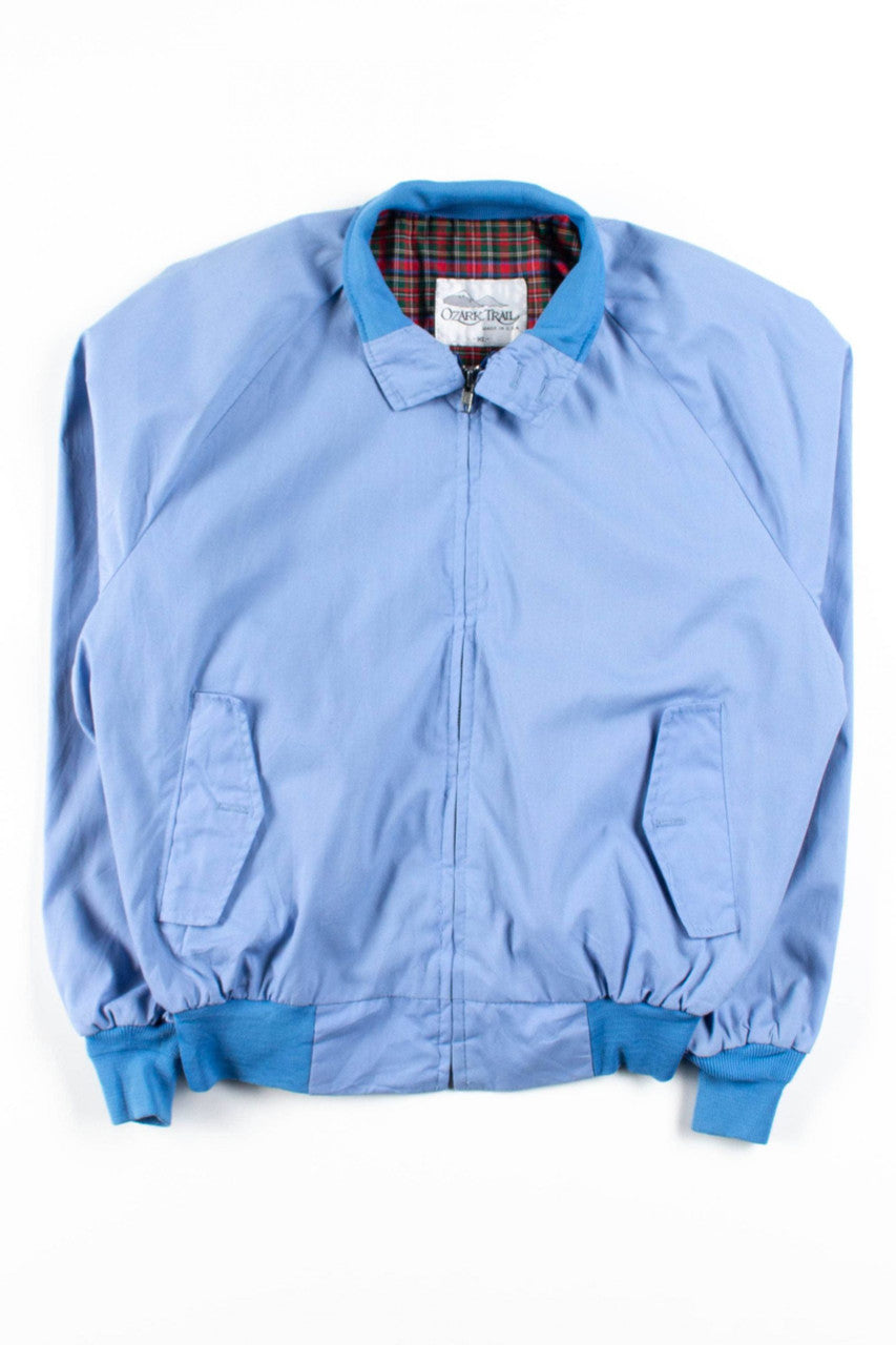 Light Blue Harrington Jacket