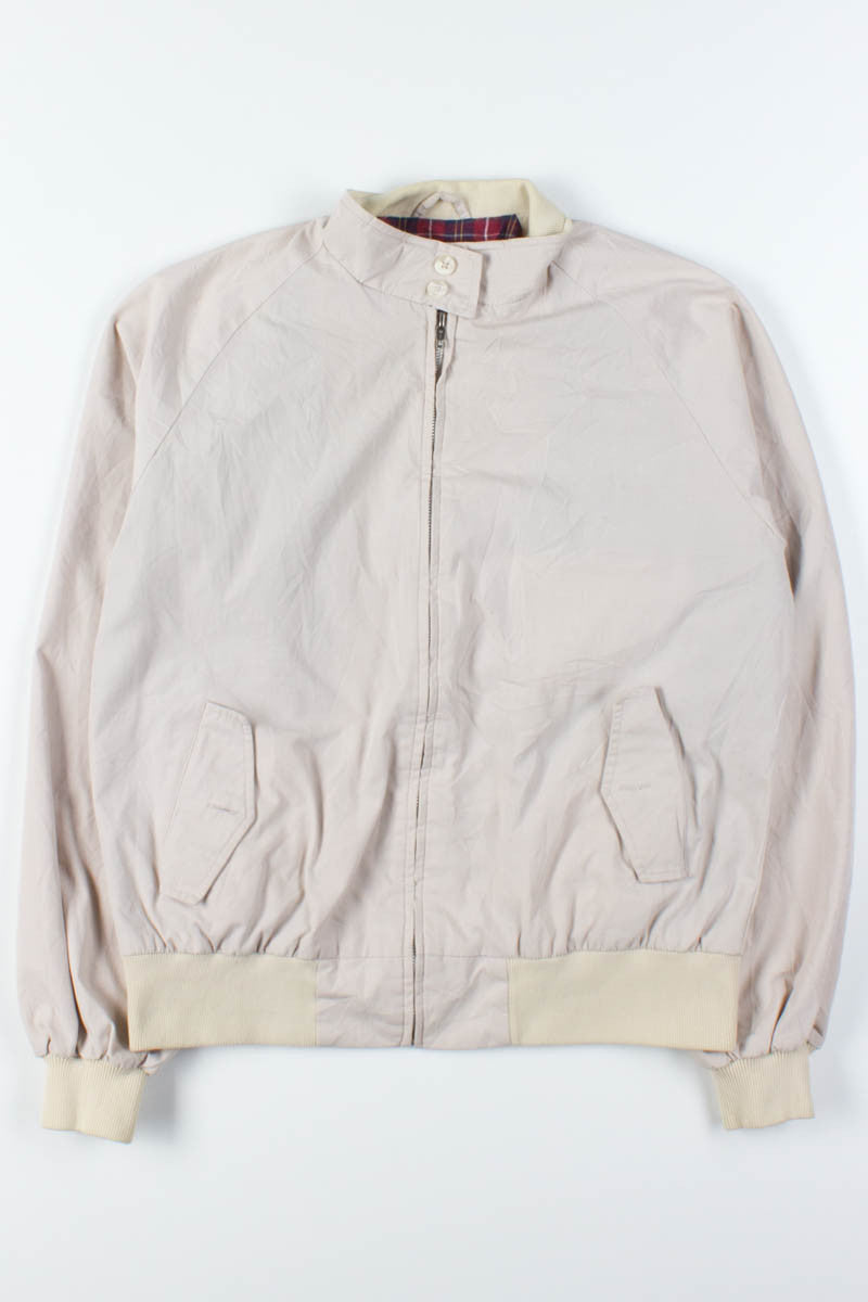 Vintage Khaki & Red Harrington Jacket
