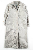 Beige Satin Rain Coat