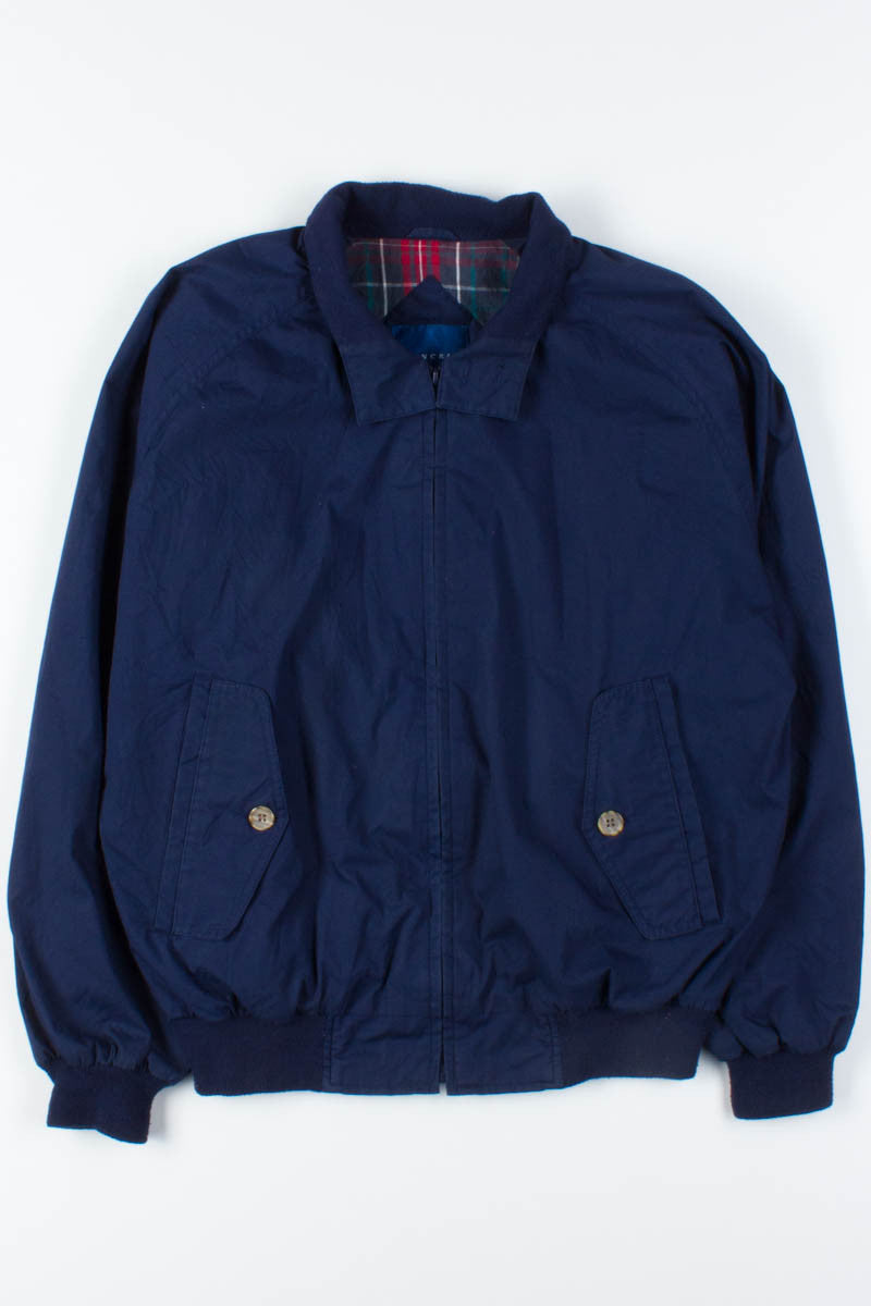 Navy Harrington Jacket