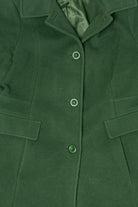 Vintage Green Larry Levine Coat (1990s)