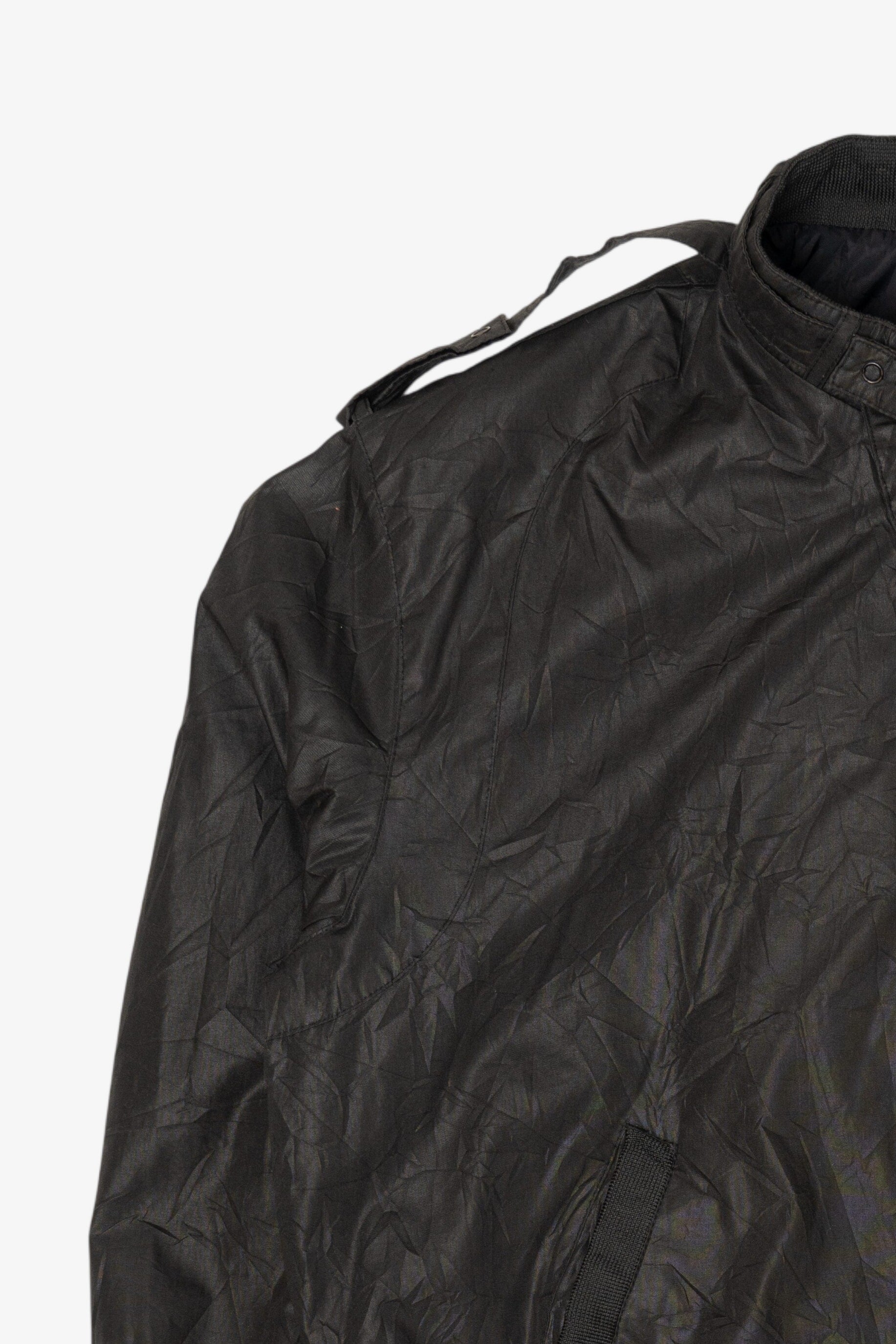 Vintage Black Members Only Bomber Jacket (1980s)