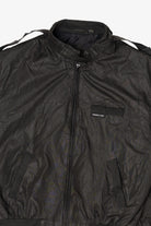 Vintage Black Members Only Bomber Jacket (1980s)