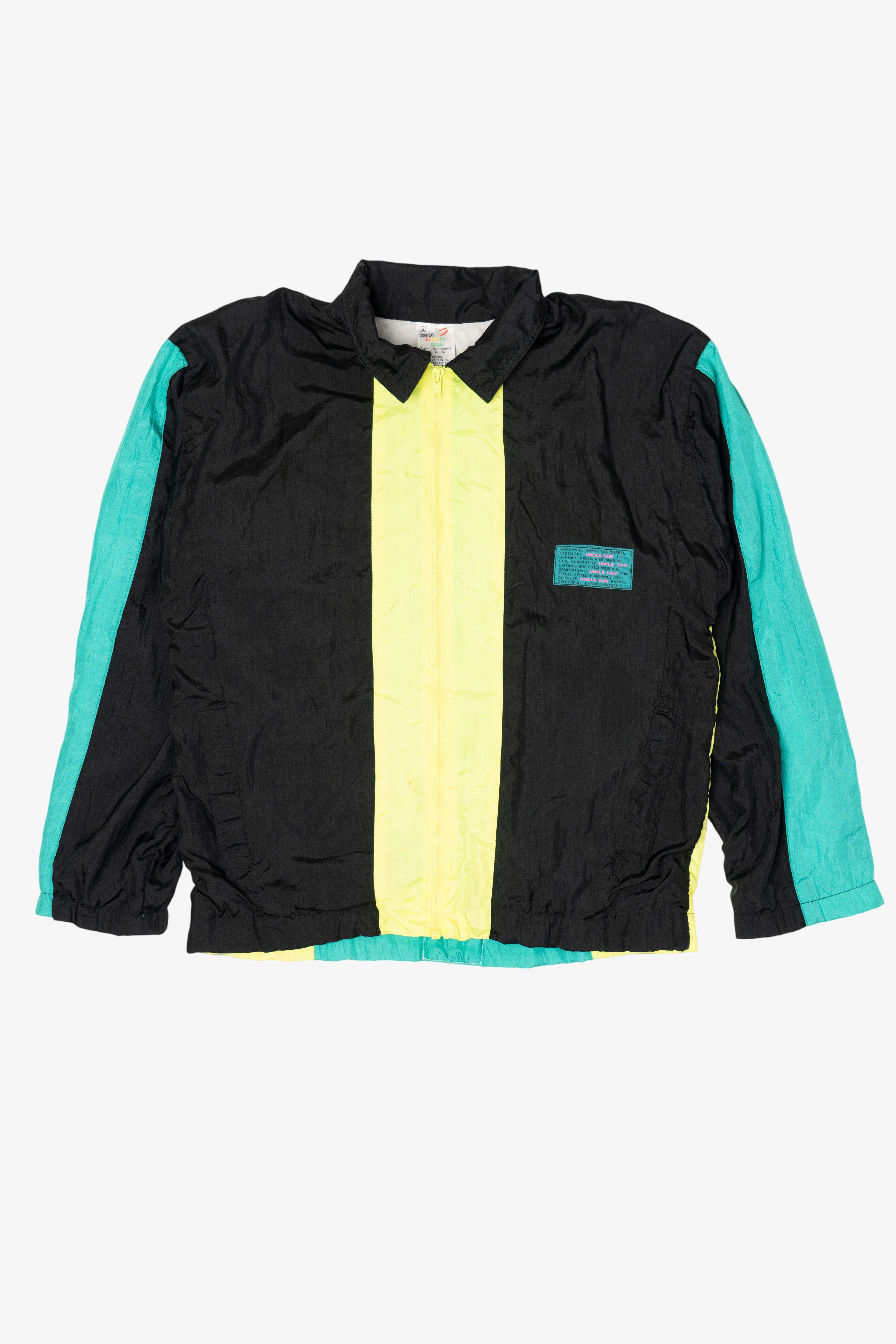 Vintage Color Block Costa Picante Windbreaker (1990s)