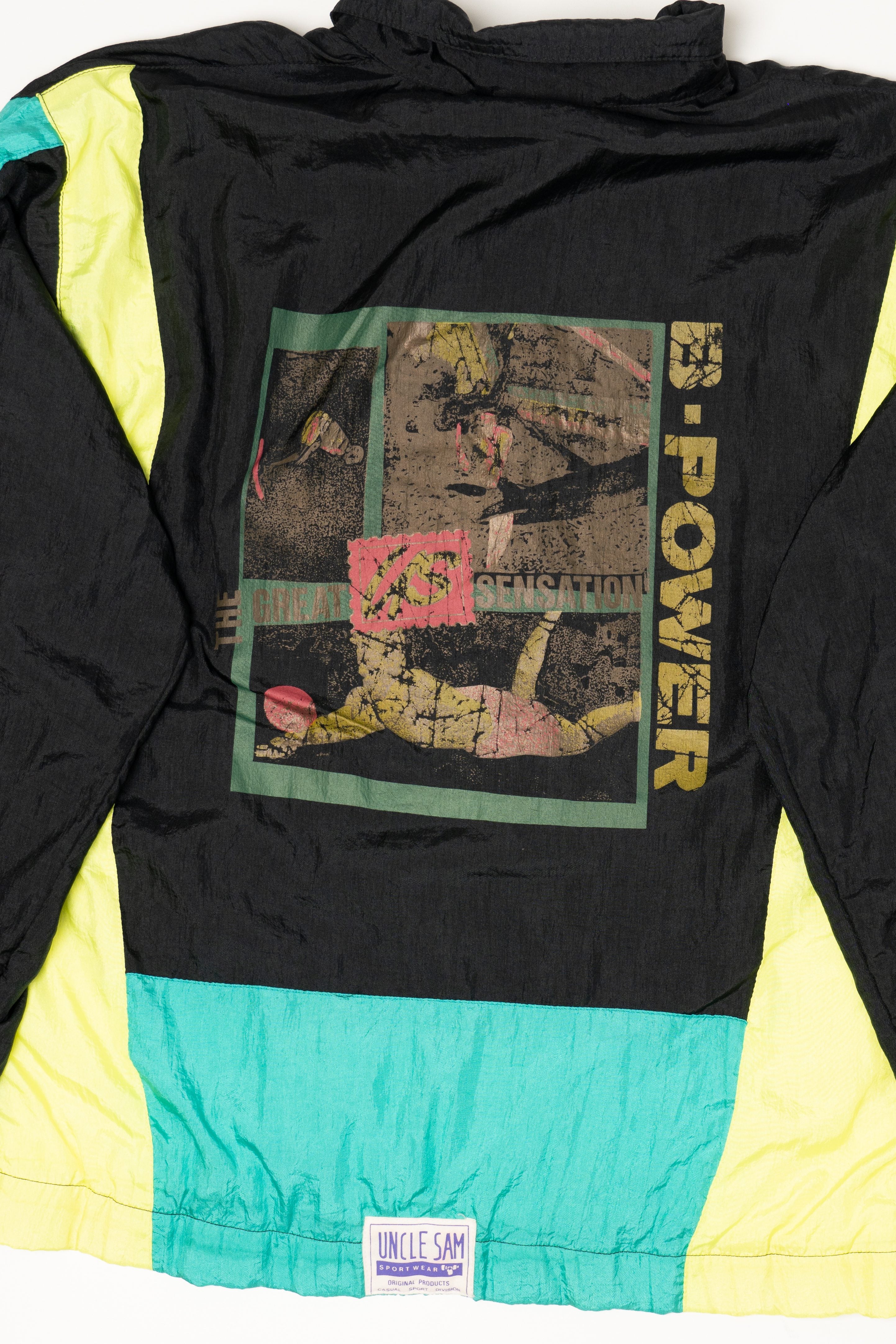 Vintage Color Block Costa Picante Windbreaker (1990s)