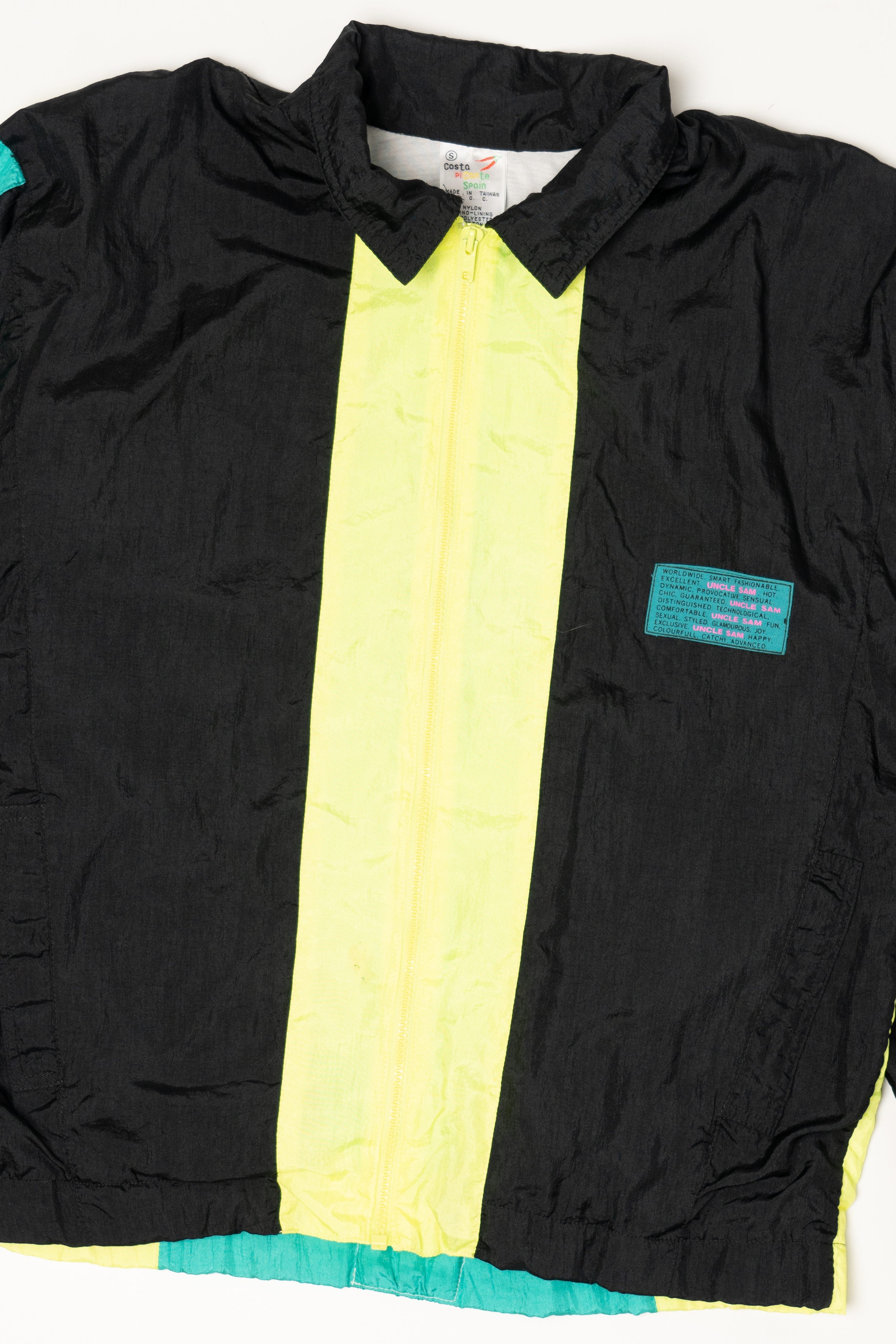 Vintage Color Block Costa Picante Windbreaker (1990s)