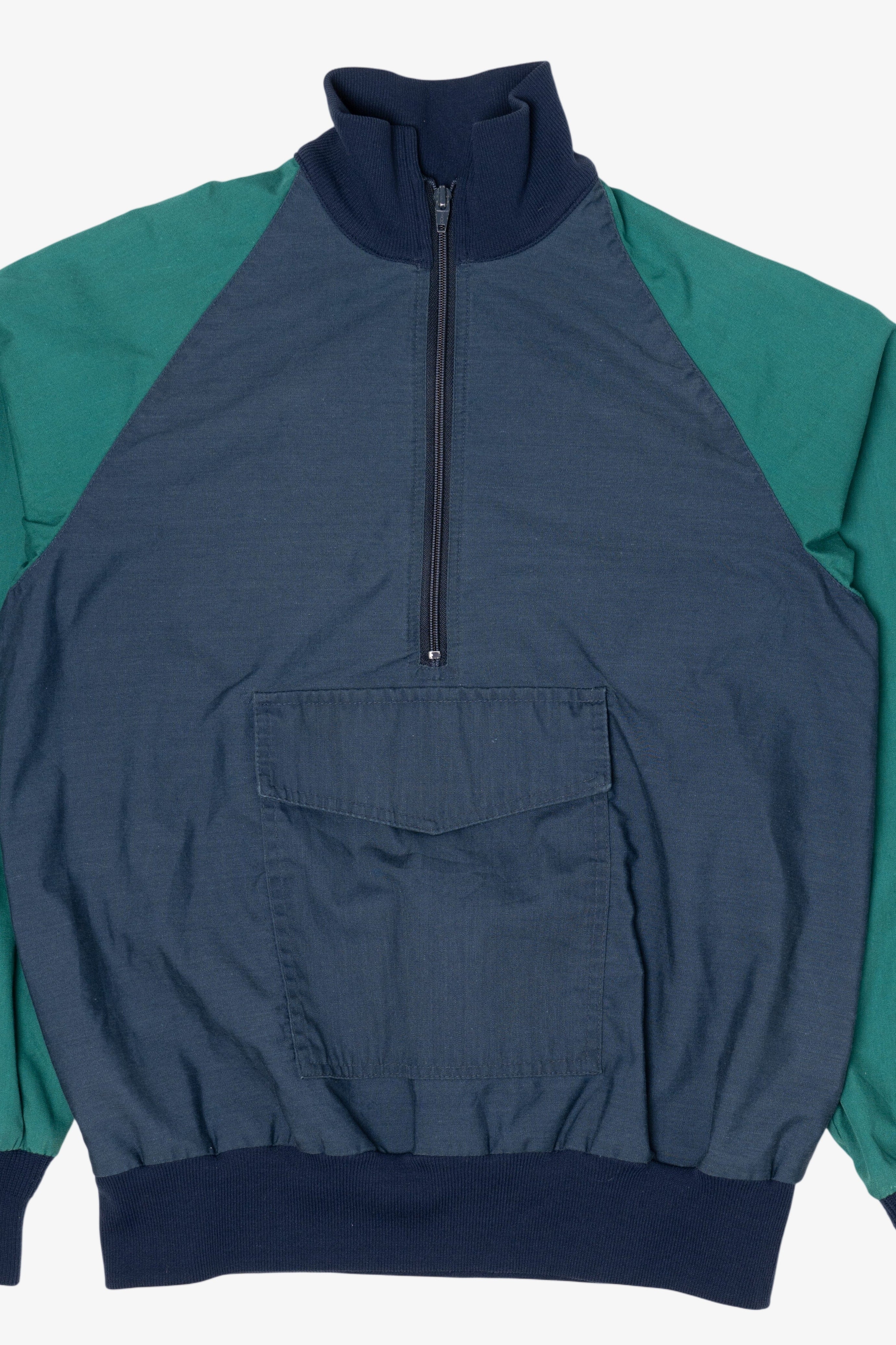 Vintage Color Block half Zip Field & Stream Lightweight Jacket (1970s)