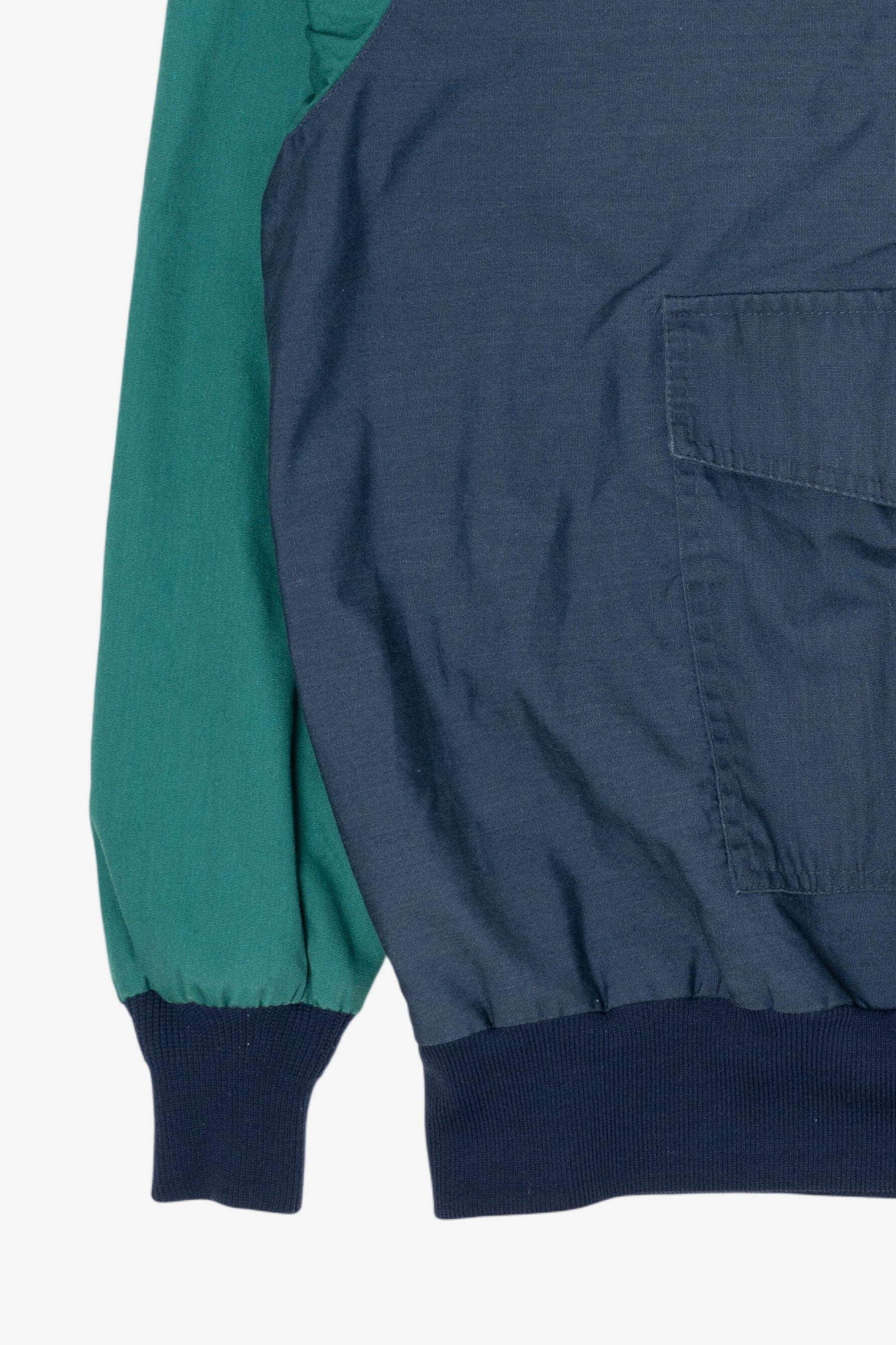 Vintage Color Block half Zip Field & Stream Lightweight Jacket (1970s)