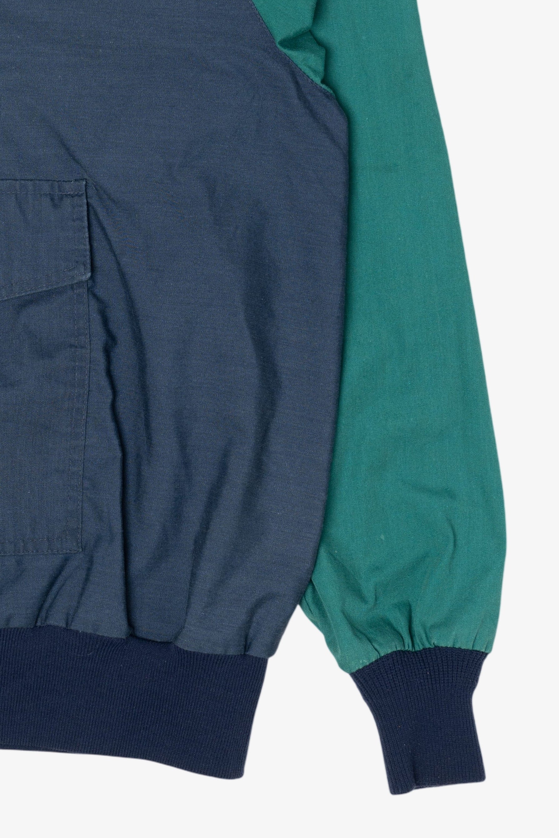 Vintage Color Block half Zip Field & Stream Lightweight Jacket (1970s)