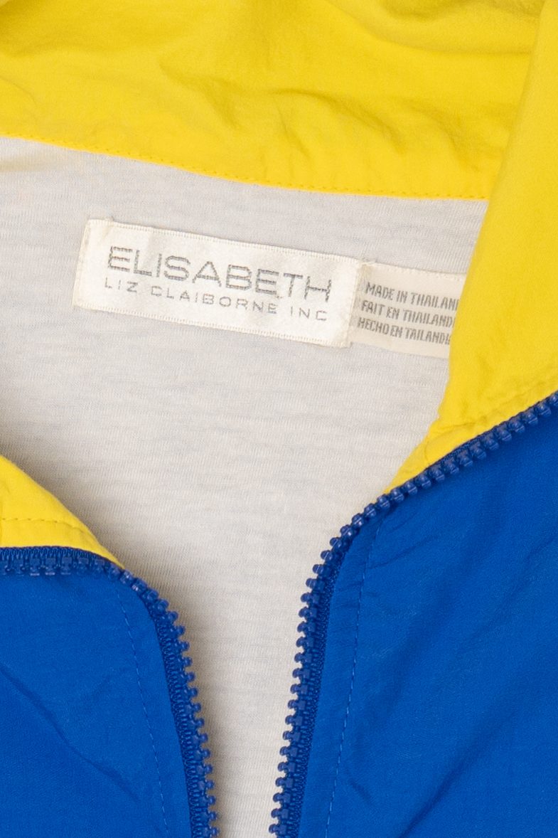 Vintage Blue Elisabeth Lightweight Windbreaker (1990s)
