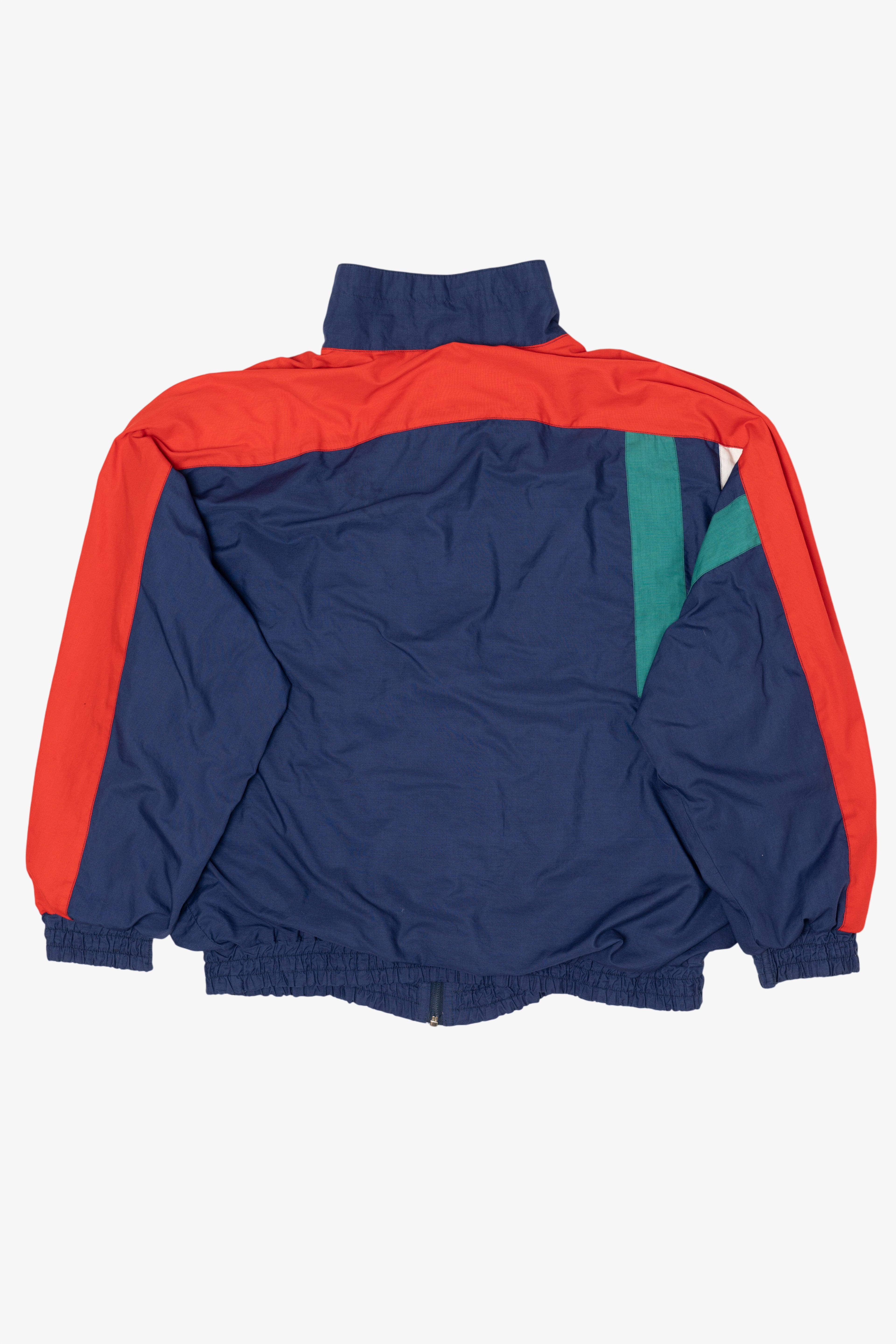 Vintage Color Block Sports Life Lightweight Windbreaker (1990s)
