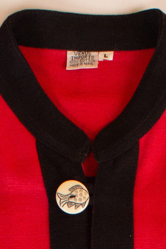 Vintage Chinese Fish Jacket (1990s)