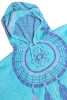 Light Blue Dream Catcher Soft Hooded Jacket