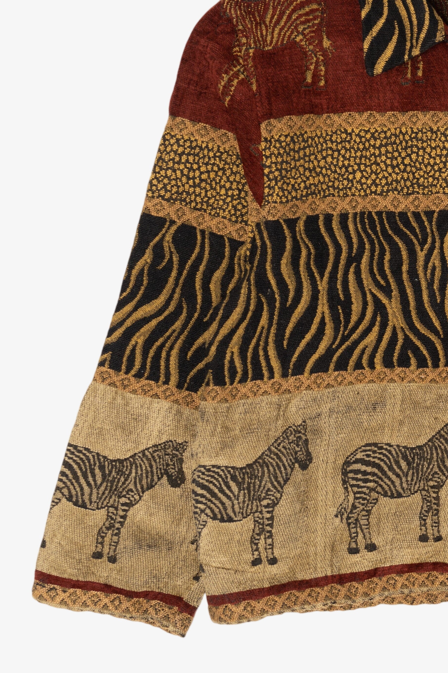 Vintage TanTrums Zebra Safari Jacket (1990s)