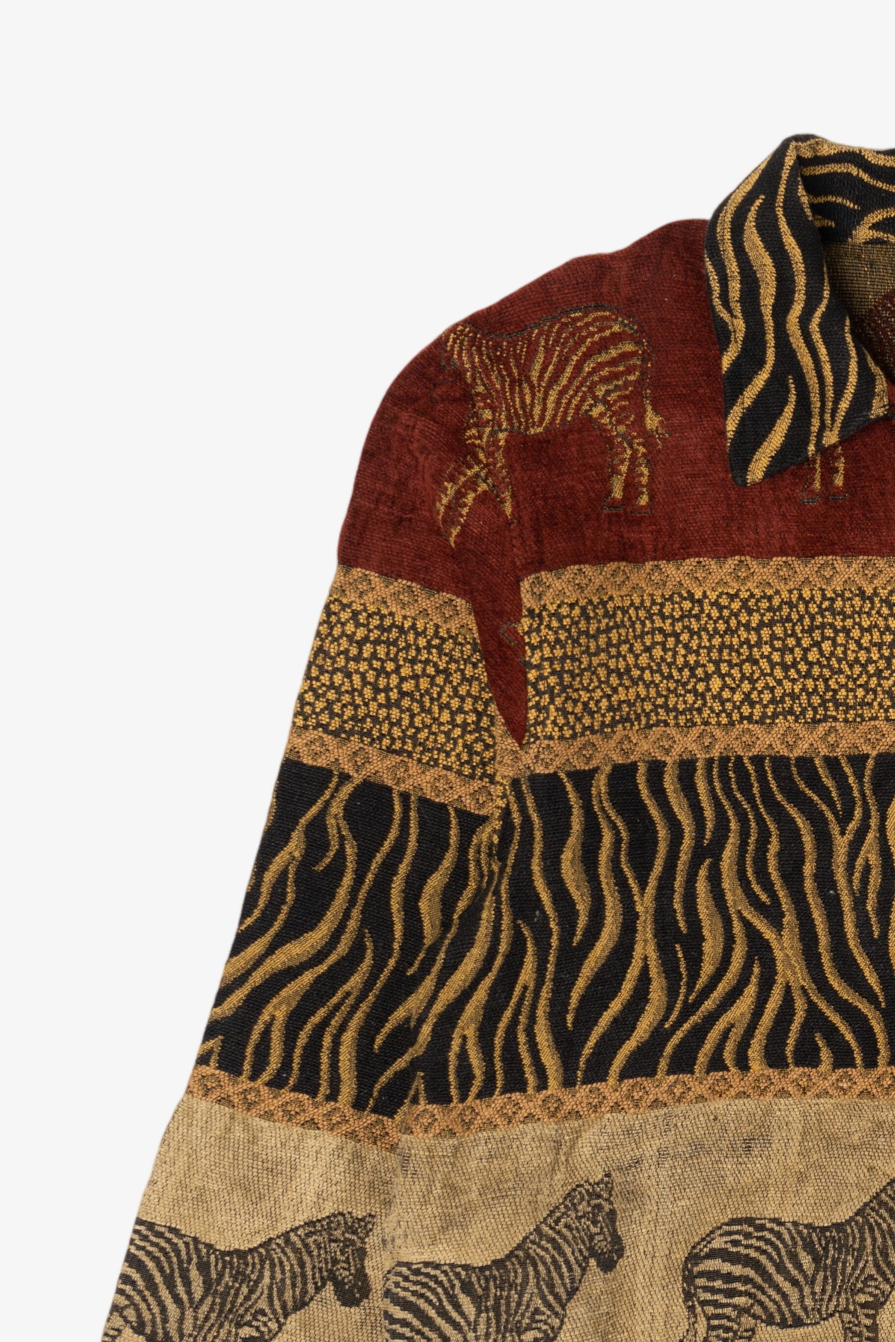 Vintage TanTrums Zebra Safari Jacket (1990s)