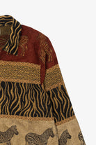 Vintage TanTrums Zebra Safari Jacket (1990s)