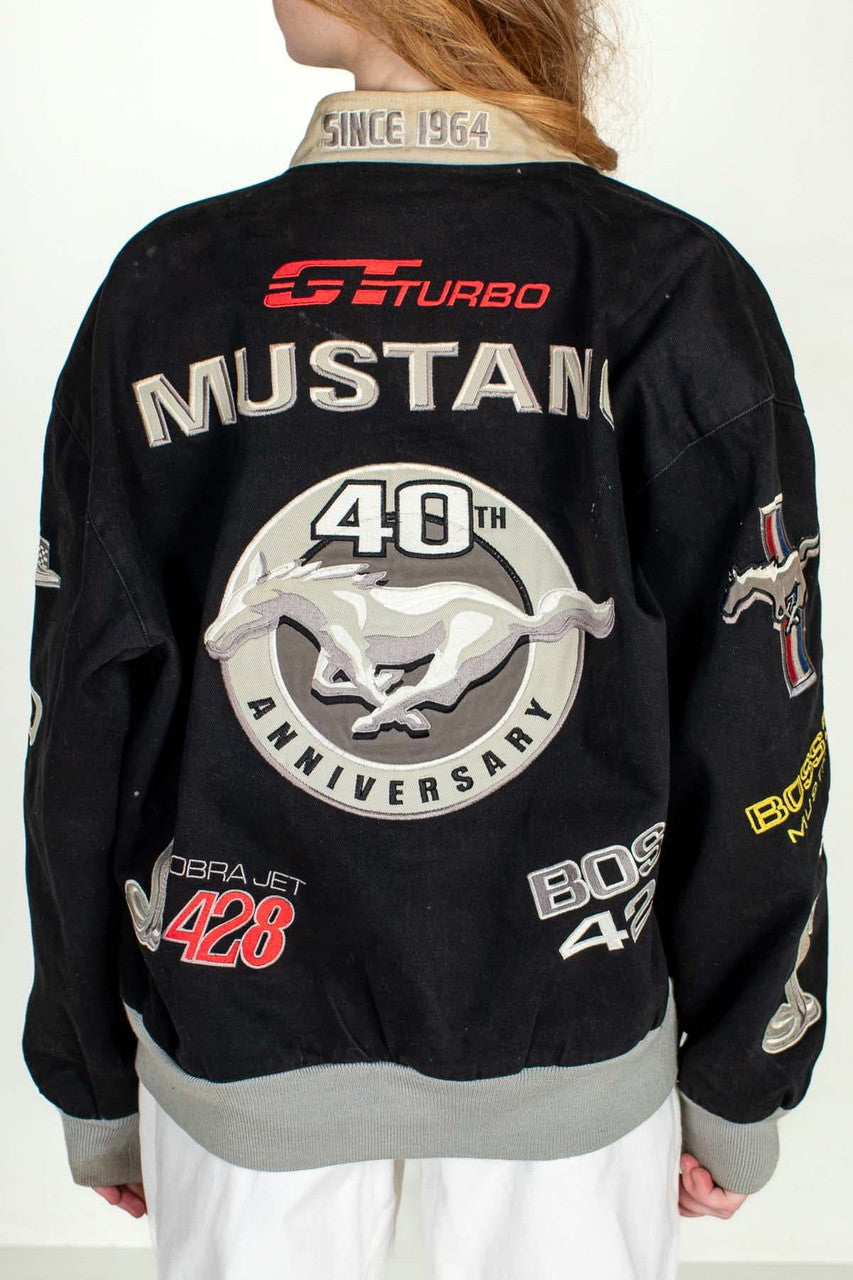 Ford Mustang 40th Anniversary Jacket (2000s) – Ragstock Ford Mustang 40th Anniversary Jacket (2000s) – Ragstock