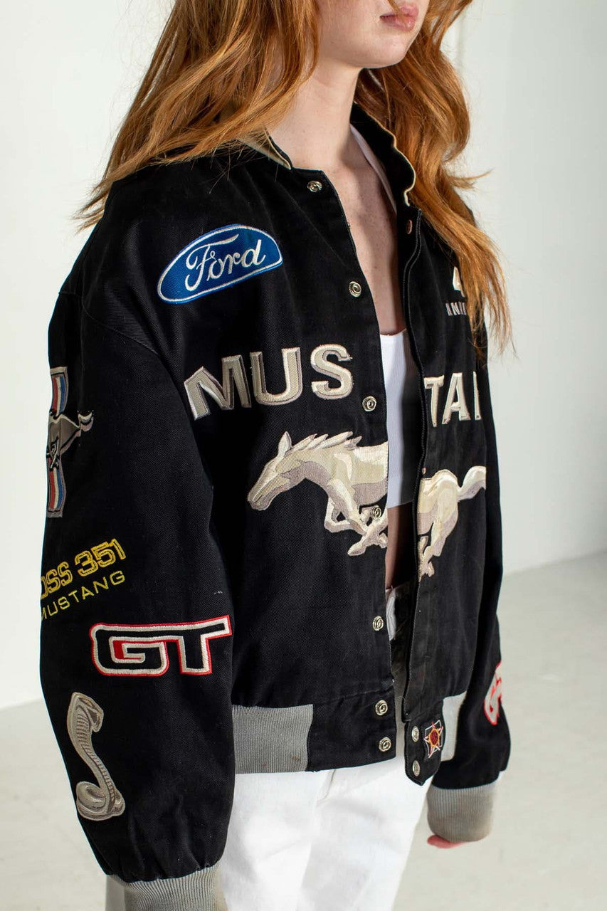 Ford Mustang 40th Anniversary Jacket (2000s) – Ragstock Ford Mustang 40th Anniversary Jacket (2000s) – Ragstock