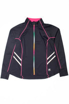 FILA Sport Rainbow Zipper Pink Stitch Lightweight Jacket