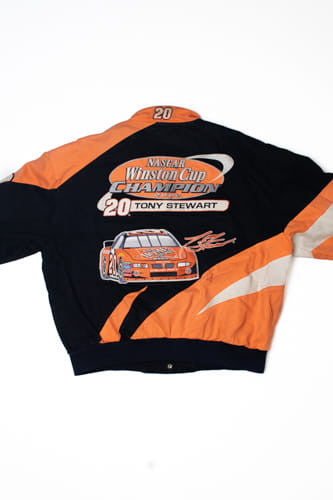 Vintage 2002 Tony Stewart NASCAR Champion Jacket