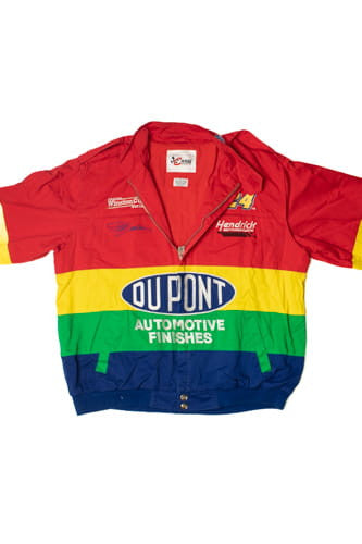 Vintage Jeff Gordon DuPont NASCAR Jacket 1268 – Ragstock