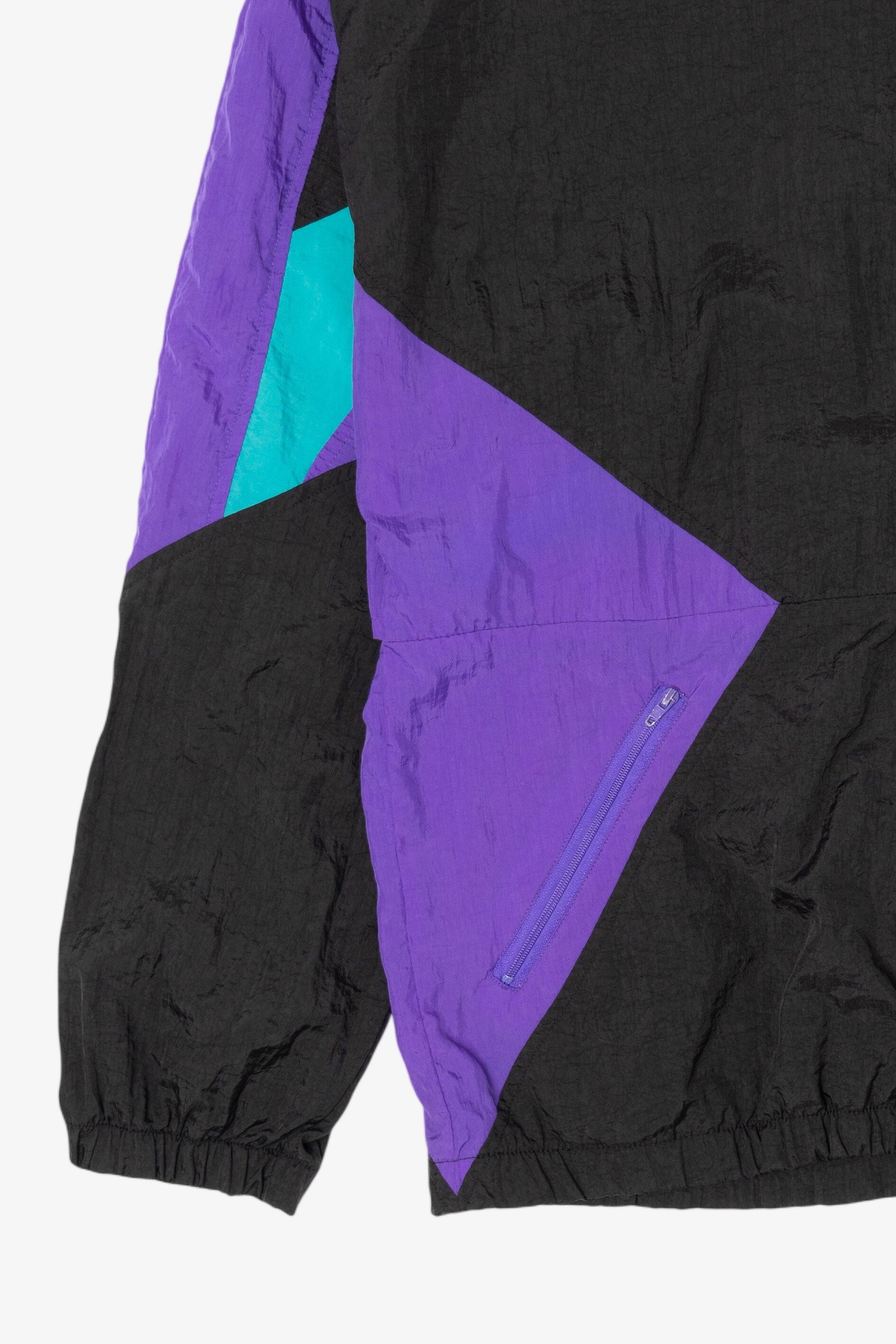 Vintage Color Block In Sport Windbreaker (1990s)