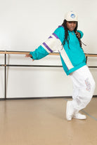 Vintage Charlotte Hornets Lightweight Starter Jacket (1990s)