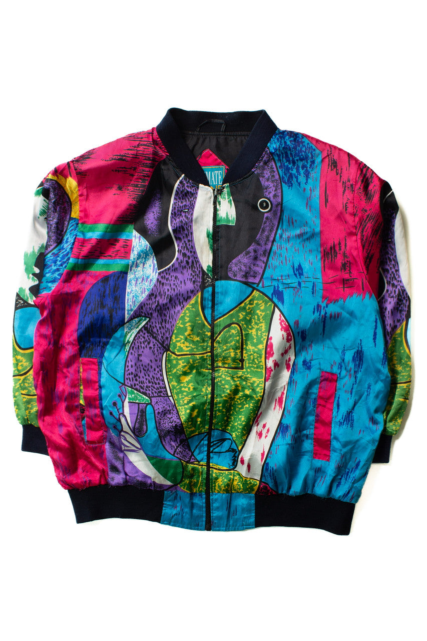 Vintage Picasso Graphic Lightweight Jacket (1990s)