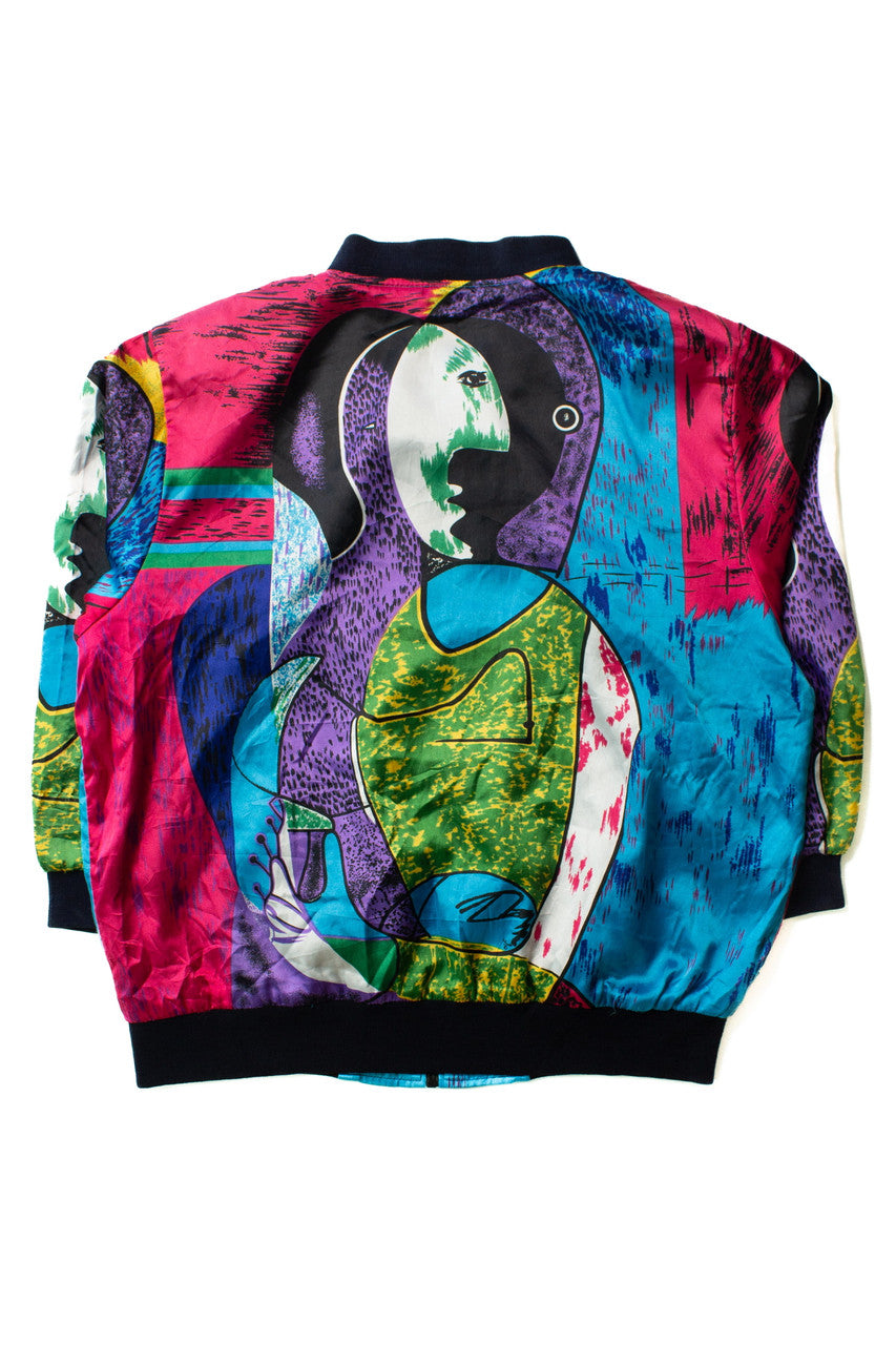 Vintage Picasso Graphic Lightweight Jacket (1990s)