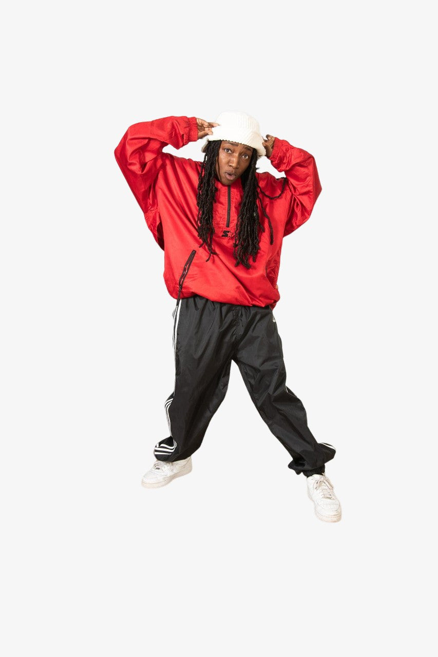 Vintage Red Starter Pullover Jacket (1990s)
