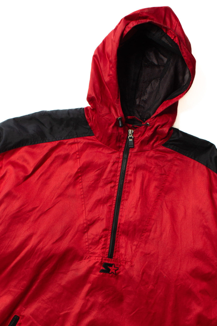 Vintage Red Starter Pullover Jacket (1990s)