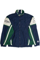 Vintage Navy and Green Starter Jacket