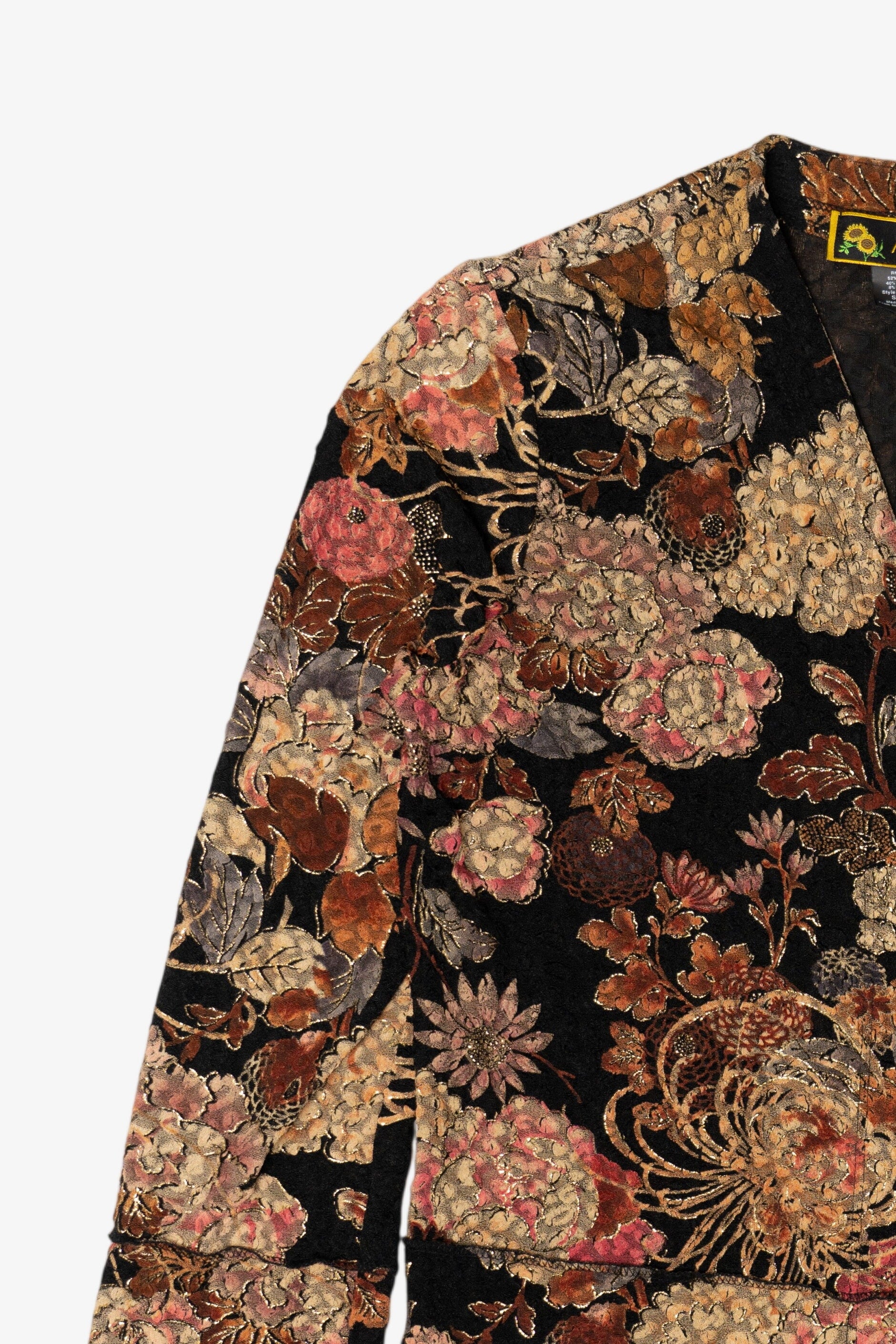 Vintage Mirasol Floral Lightweight Jacket (1990s)