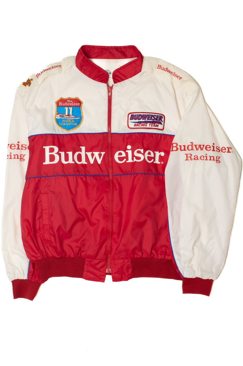 Vintage Budweiser Racing "Miss Budweiser" World Champion Patch Lightweight Jacket