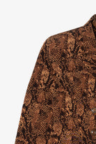 Vintage Kasper ASL Snakeskin Print Blazer (1980s)