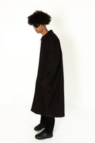 Vintage Black Ralph Lauren Trench Coat (1990s)