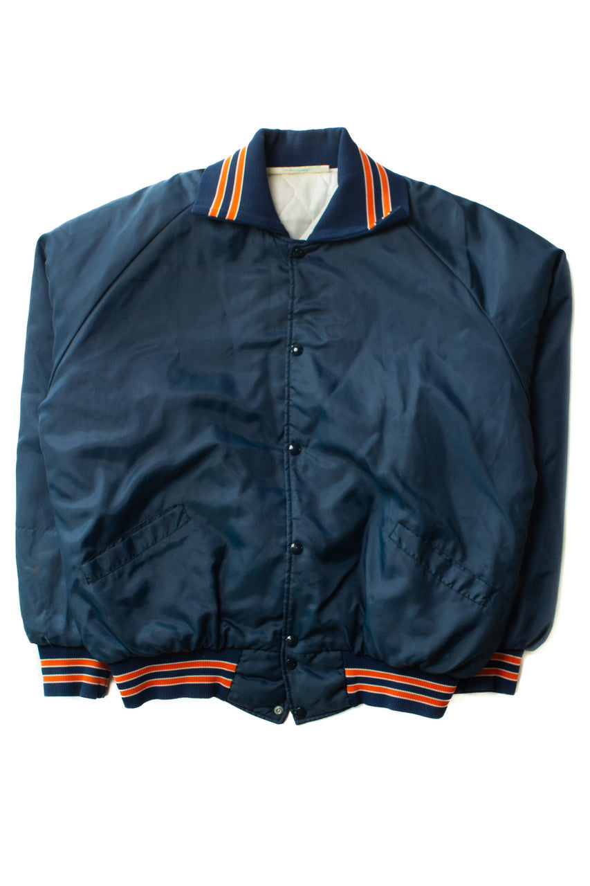 Vintage Illinois Illini Bomber Jacket (1980s)